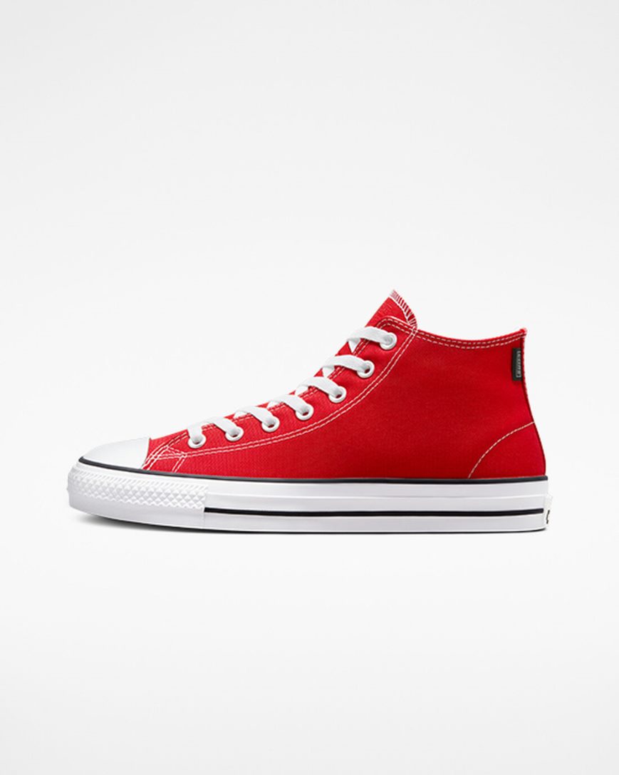 Pánské Skate Boty Converse CONS Chuck Taylor All Star Pro Červené Bílé Černé | CZ O31RI49